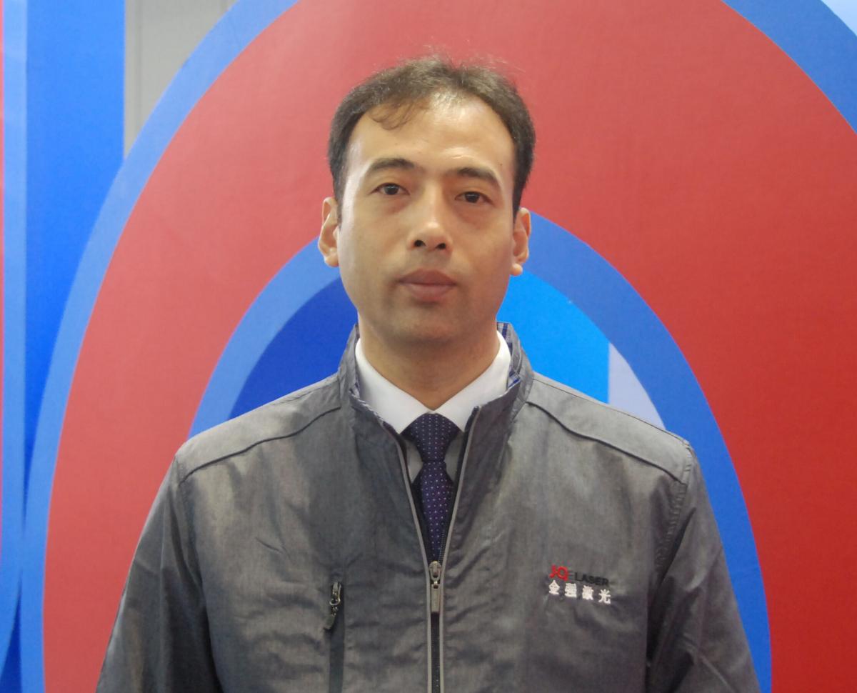 趙方強，濟南金強激光數(shù)控設備有限公司董事長