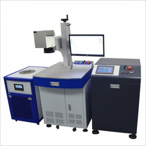 深圳天策快速連續200瓦自動振鏡焊接機設備