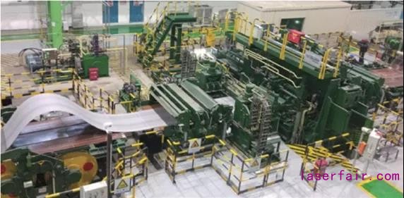 圖2酒鋼不銹鋼鉻鋼連續酸洗機組激光焊機