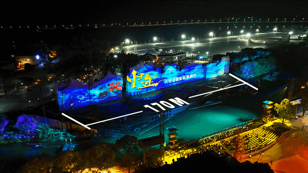 光峰科技激光投影點亮嶺南騎樓 光影藝術喚醒僑鄉(xiāng)文化記憶