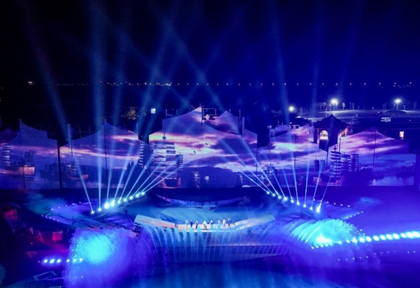 光峰科技激光投影點亮嶺南騎樓 光影藝術喚醒僑鄉(xiāng)文化記憶