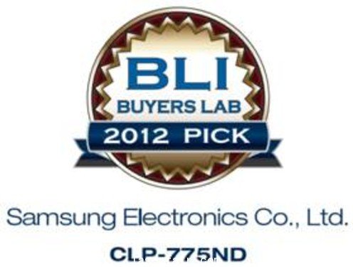 卓越表現三星彩色激光打印機CLP-775ND榮獲BLI年度大獎