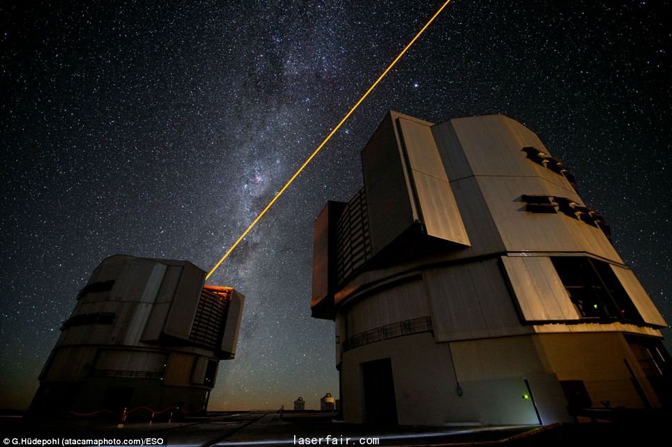 研究人員在大氣層高處創造了一顆人造恒星,它能夠糾正受大氣湍流影響的圖像,形成更加銳利的圖片。