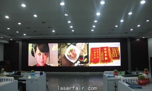 哈爾濱南崗區公安2x3激光DLP