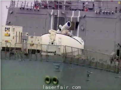 美海軍激光武器系統即將投入部署