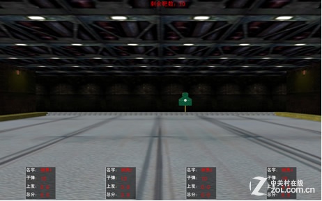 三維環(huán)境移動靶射擊訓練