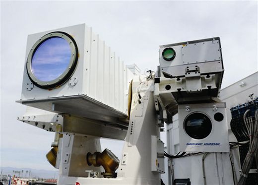 美國海軍激光演示平臺。