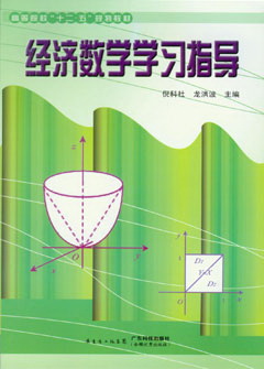 經(jīng)濟數學(xué)學(xué)習指導